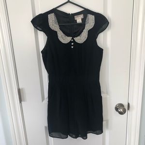 Freeway Black & White Romper